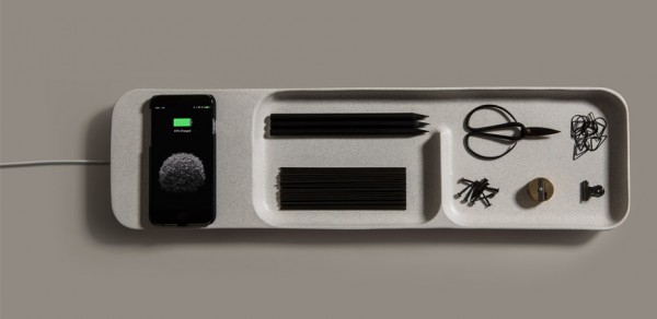 Ceramic Charge Tray's by Benjamin Hubert's brand Layer let you wirelessly charge your smartphone
