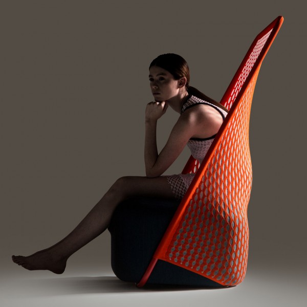 Cradle chair by Layer for Moroso