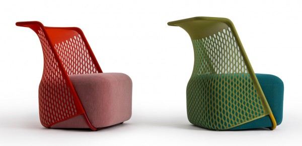 Cradle chair by Layer for Moroso