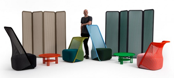 Cradle chair by Layer for Moroso