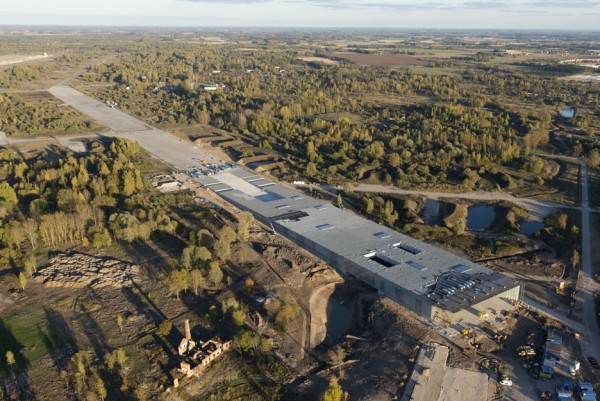 Estonian National Museum by DGT appears to take off from the end of a disused runway