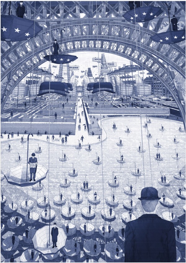 European Union: Referendum to Reimagine by Steve McCloy, a conceptual architecture project from UCL Bartlett
