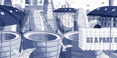 European Union: Referendum to Reimagine by Steve McCloy, a conceptual architecture project from UCL Bartlett