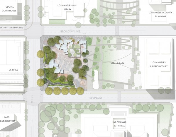 OMA design selected for FAB park in Los Angeles