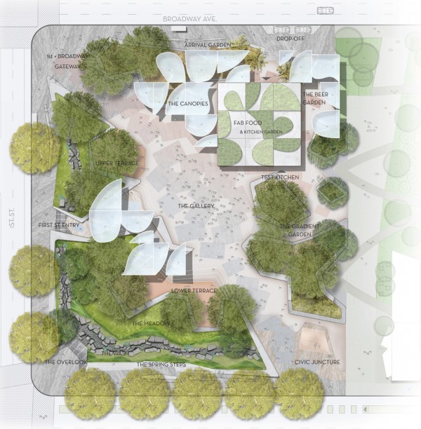 OMA design selected for FAB park in Los Angeles