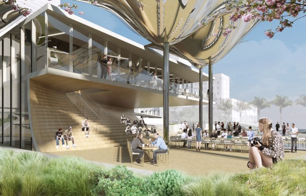 OMA design selected for FAB park in Los Angeles
