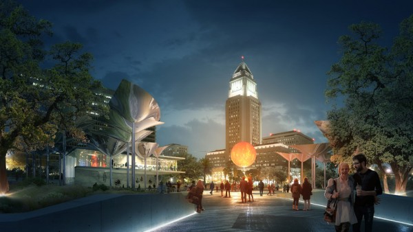 OMA design selected for FAB park in Los Angeles
