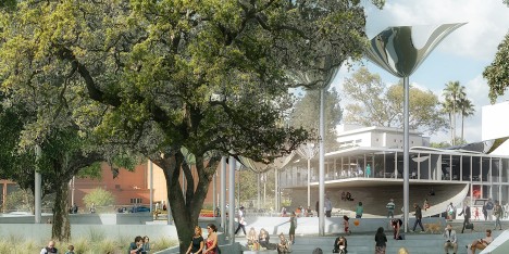 OMA design selected for FAB park in Los Angeles