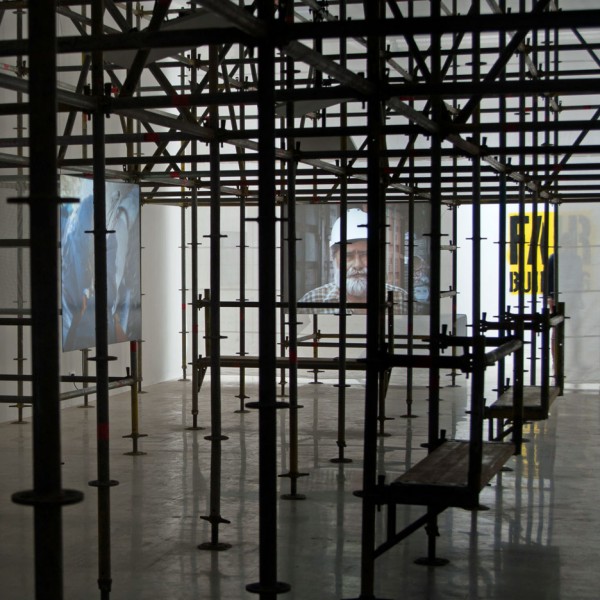 Fair building exhibition and installation at the Polish pavilion for the Venice Architecture Biennale 2016. Photograph by Maciej Jelonek