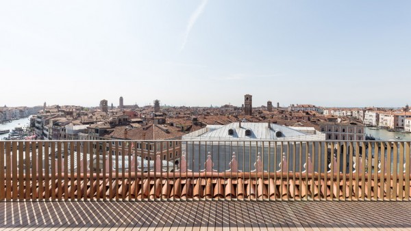 OMA restore the Fondaco dei Tedeschi building in Venice and redesign it as a department store