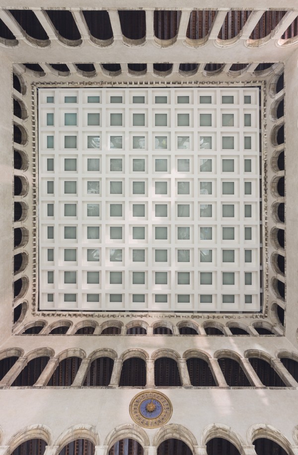 OMA restore the Fondaco dei Tedeschi building in Venice and redesign it as a department store