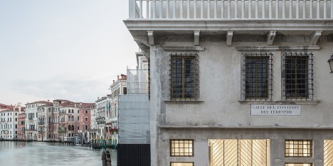 OMA restore the Fondaco dei Tedeschi building in Venice and redesign it as a department store