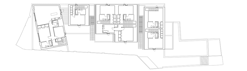 Foundry Mews housing and mixed-use architecture in Barnes, London, UK by Project Orange