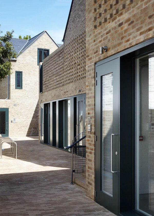 Foundry Mews housing and mixed-use architecture in Barnes, London, UK by Project Orange