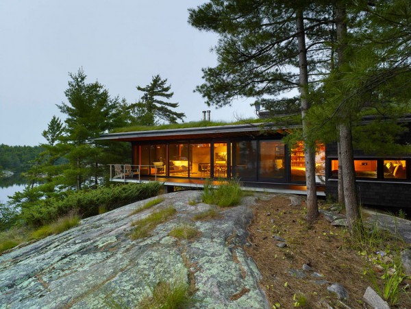 Go Home Cabin, holiday home architecture in Ontario, Canada by Ian Macdonald Architect