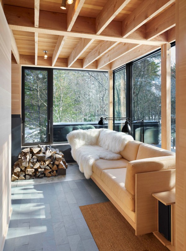 Go Home Cabin, holiday home architecture in Ontario, Canada by Ian Macdonald Architect