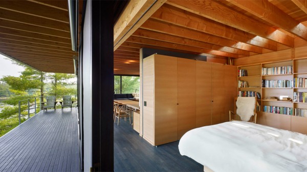Go Home Cabin, holiday home architecture in Ontario, Canada by Ian Macdonald Architect