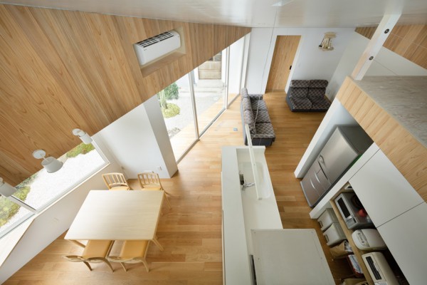 House with dormer window, Japan by Hiroki Tominaga