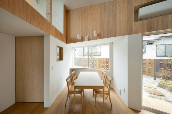 House with dormer window, Japan by Hiroki Tominaga