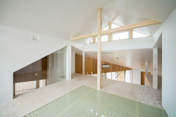 House with dormer window, Japan by Hiroki Tominaga