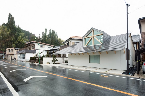 House with dormer window, Japan by Hiroki Tominaga