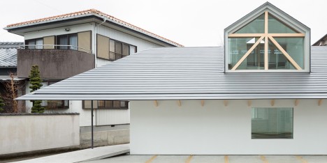 House with dormer window, Japan by Hiroki Tominaga
