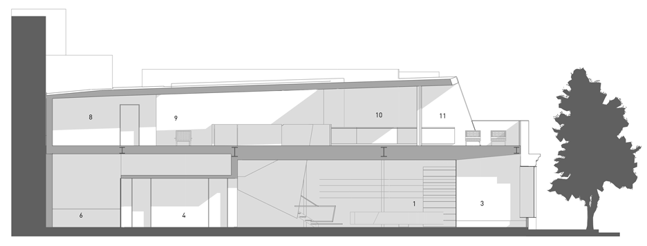 Hybrid Design graphic design office interior by Terry & Terry Architecture in San Francisco, USA