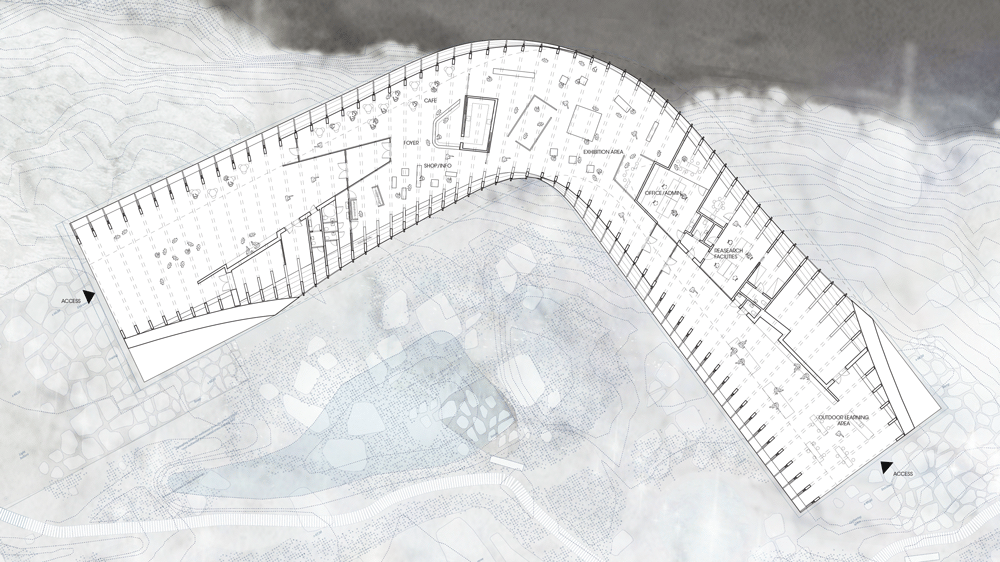 Danish studio Dorte Mandrup reveal climate change centre in Greenland
