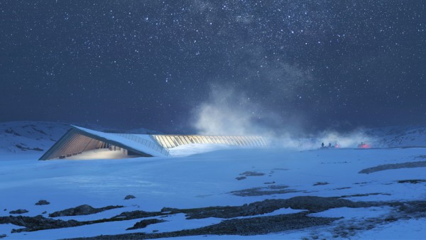 Danish studio Dorte Mandrup reveal climate change centre in Greenland