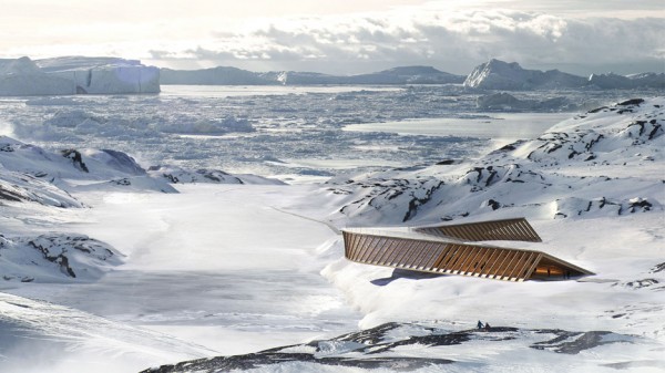 Danish studio Dorte Mandrup reveal climate change centre in Greenland