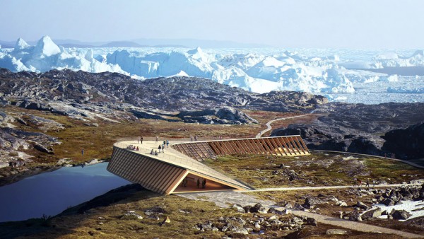 Danish studio Dorte Mandrup reveal climate change centre in Greenland