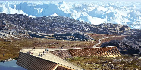 Danish studio Dorte Mandrup reveal climate change centre in Greenland