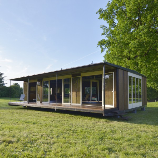 Jean Prouvé’s demountable office rescued from swingers’ club fate