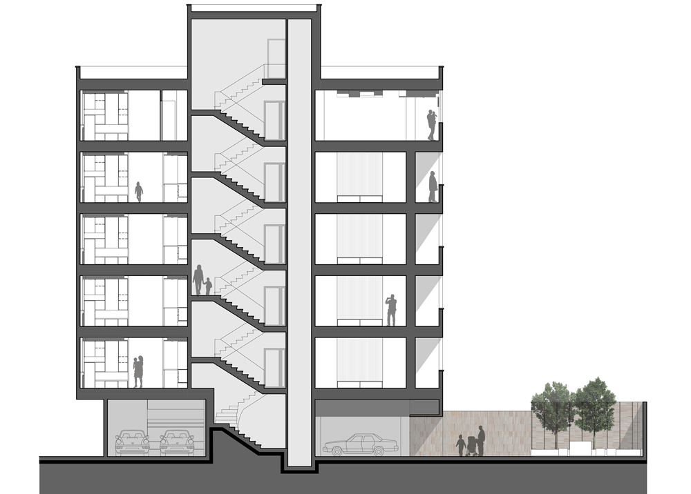 Khish-Khaneh Residential Building in Iran by Behzad Yaghmaei and Azadeh Mahmoudi