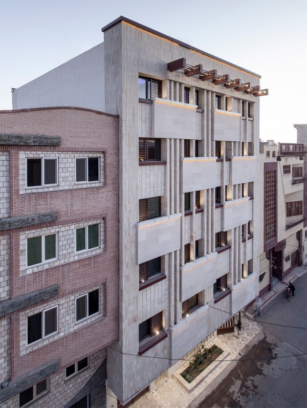 Khish-Khaneh Residential Building in Iran by Behzad Yaghmaei and Azadeh Mahmoudi