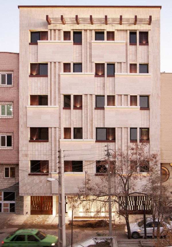 Khish-Khaneh Residential Building in Iran by Behzad Yaghmaei and Azadeh Mahmoudi