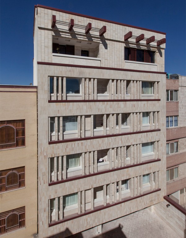 Khish-Khaneh Residential Building in Iran by Behzad Yaghmaei and Azadeh Mahmoudi