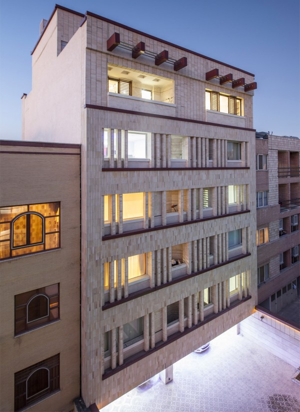 Khish-Khaneh Residential Building in Iran by Behzad Yaghmaei and Azadeh Mahmoudi