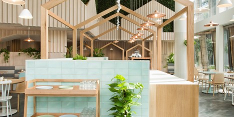 The Kitty Burns restaurant in Melbourne by Biasol Design Studio