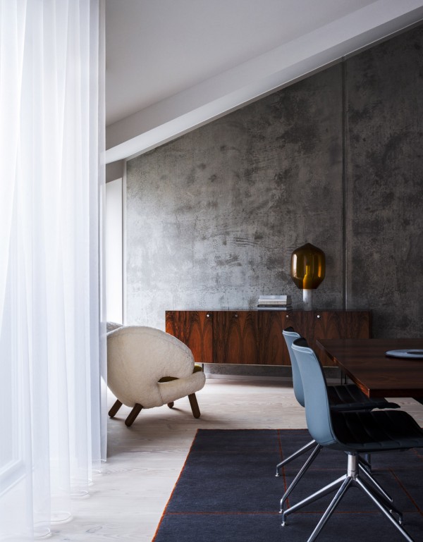 Studio David Thulstrup avoids Scandinavian furniture in Copenhagen apartment design