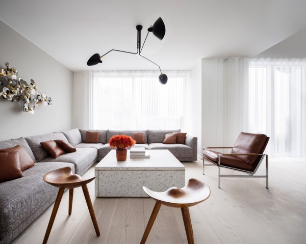 Studio David Thulstrup avoids Scandinavian furniture in Copenhagen apartment design
