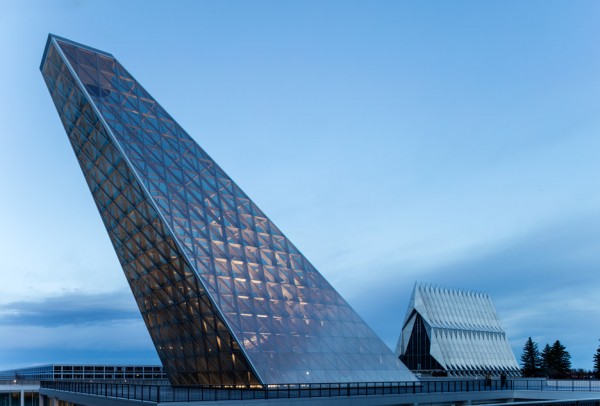 Centre of Leadership for a US Air Force base designed by Skidmore Owings and Merrill