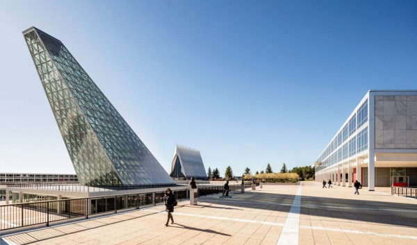 Centre of Leadership for a US Air Force base designed by Skidmore Owings and Merrill