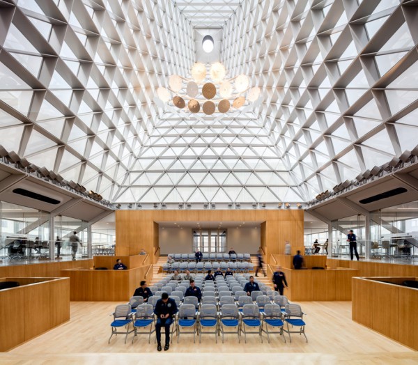 Centre of Leadership for a US Air Force base designed by Skidmore Owings and Merrill