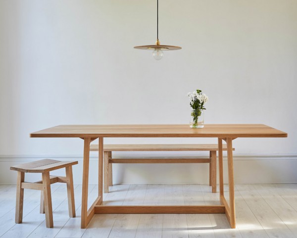 New range of furniture and lighting by Liam Treanor explores traditional crafting techniques