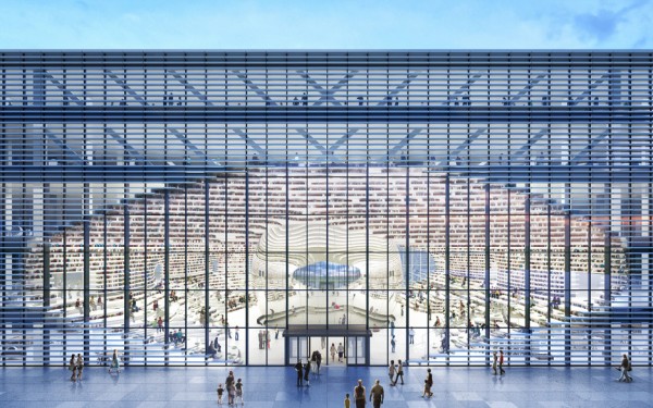 Library in China by MVRDV