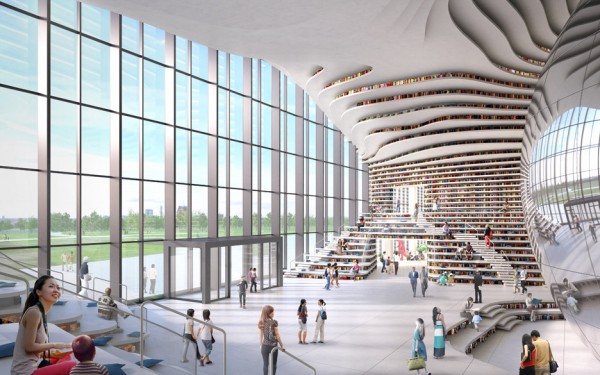 Library in China by MVRDV