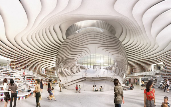 Library in China by MVRDV