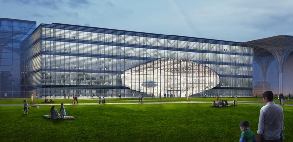 Library in China by MVRDV