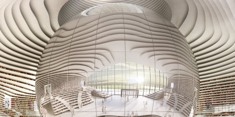 Library in China by MVRDV
